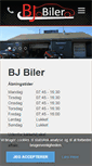 Mobile Screenshot of bjbiler-automester.dk